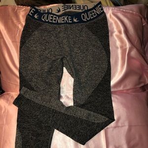 Queenieke women seamless sports leggings slim fit